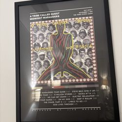 A Tribe Called Quest Midnight Marauders print with frame 18x24