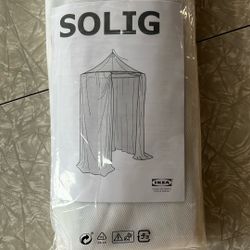 IKEA - New- White Net Canopy / Solig 