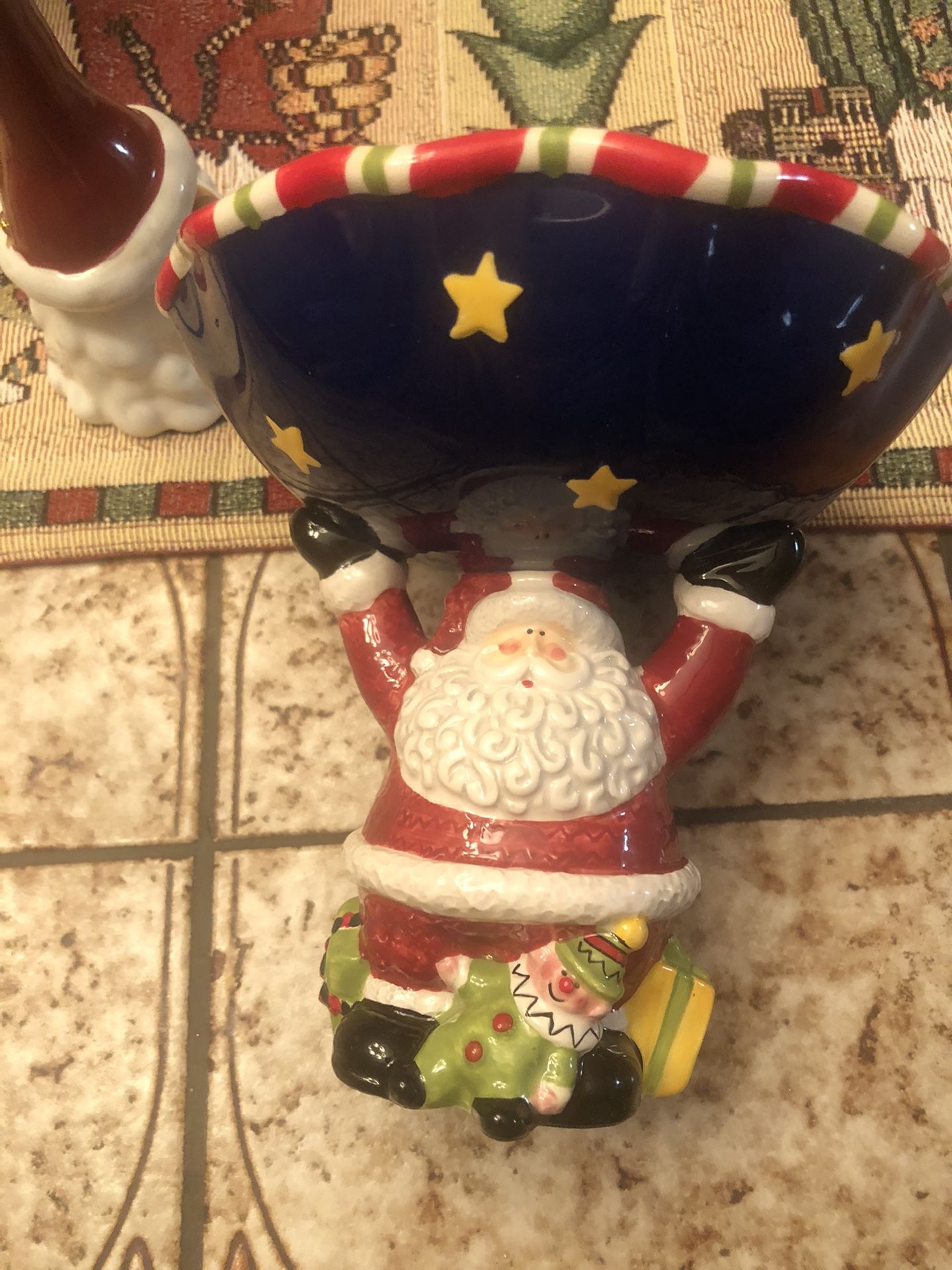 Santa Candy Dish