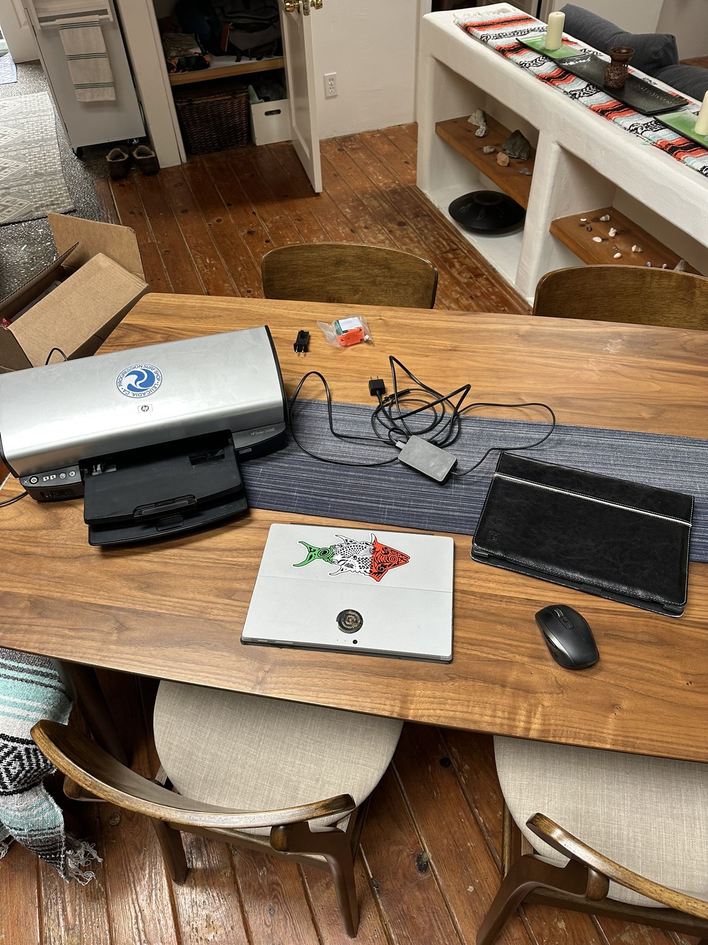 Microsoft Surface Pro 3 Computer Tablet w Keyboard, Printer, Mouse, Case