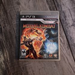 PS3 Mortal Kombat Disc