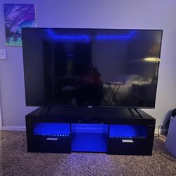 LED LIGHT TV STAND (NEW) 