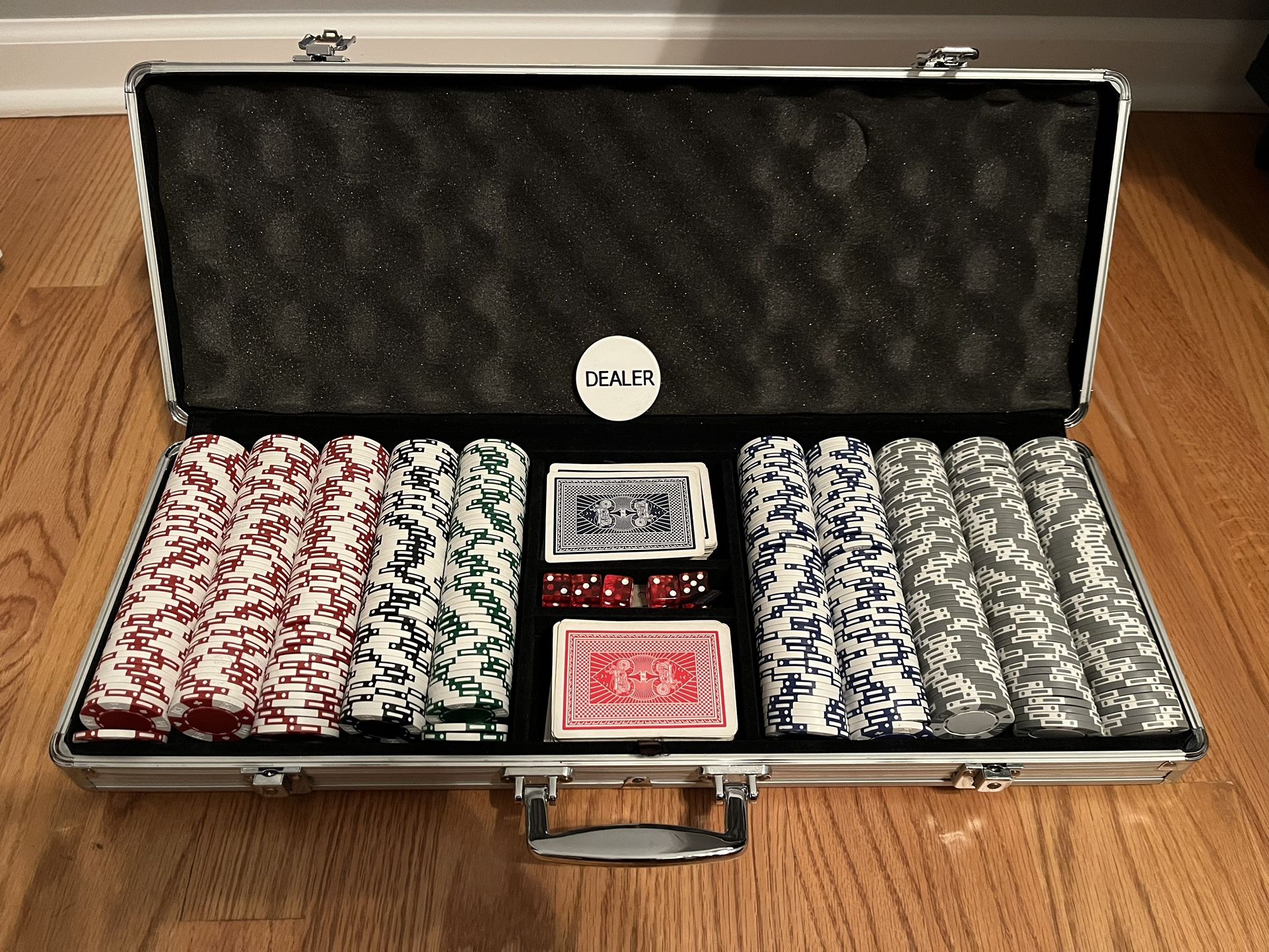 Poker Chip & Card Set
