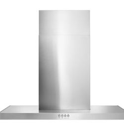 Whirlpool 30” Convertible 400.0-CFM Recirculating Stainless Steel Wall-Mounted Range Hood with Charcoal Filter
