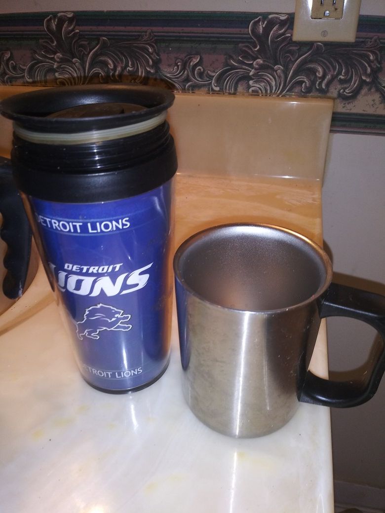 Thermal cups 3 coffee cups lions cups