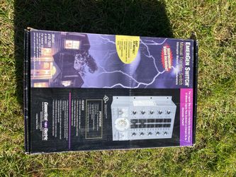 Manual transfer switch