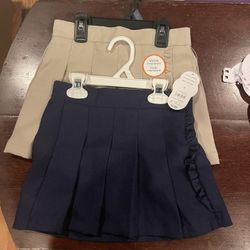 Girl School Skirts Size 5 