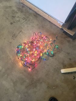 Net Christmas lights