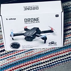 Brand new Drone with REAL WIFI TRANSMISSION Camera 1080P HD, FPV Drones with 2 Batteries,