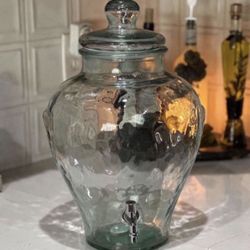 5 Gallon Glass Pitcher   Liquid Dispenser 