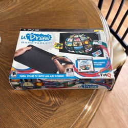 PS3 U Draw Game Tablet 