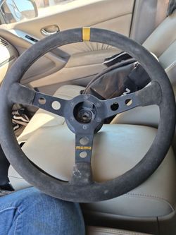 Momo steering wheel