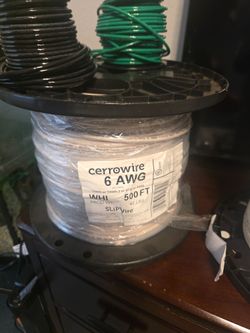 6 awg 500 feet and
