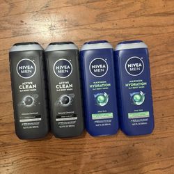 Nivea Men Body Wash Bundle