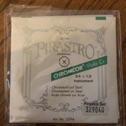 Pirastro Chromcor Viola 3/4-1/2 String Set New