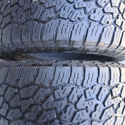 2 used Tires 265/60r18 falken wildpeak at3 🤑free Installation ‼️ 