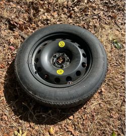 2007-18, BMW 18” Spare Tire Size: T 155/90 R 18 113 M, “New” Continental Tubeless Spare 5 Lug Tire.