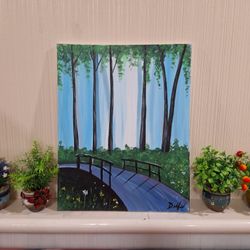 Painting "Purple Path"