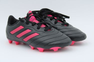 Adidas Kids Soccer Cleats Black Pink Size 12.5K