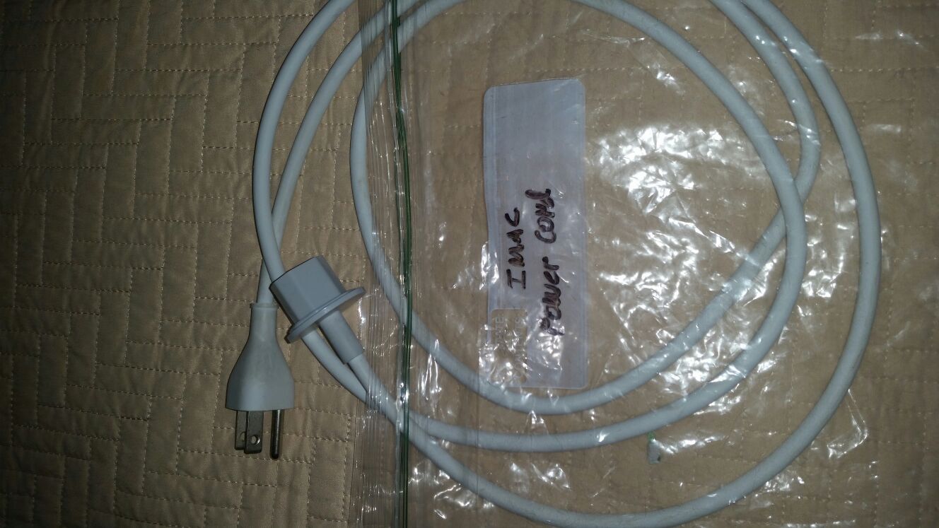 IMac power cord
