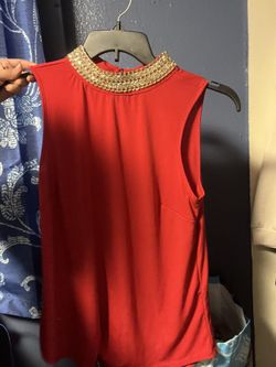 Size Medium Red Blouse 