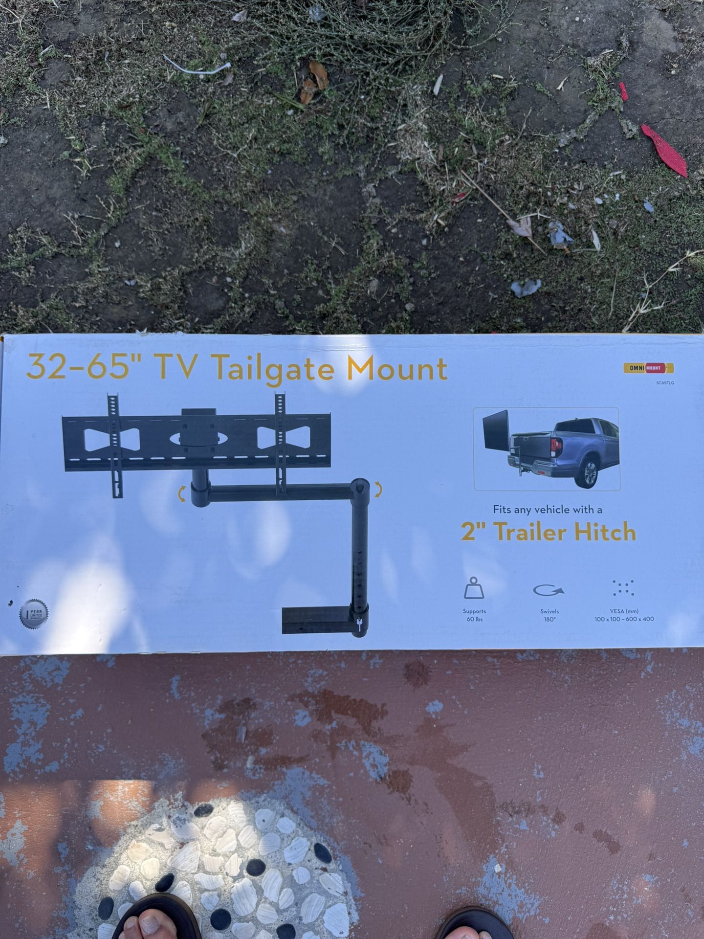 OmniMount TV Tailgate Mount for 32-65" TVs