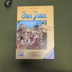 San Juan Board Game Card Game