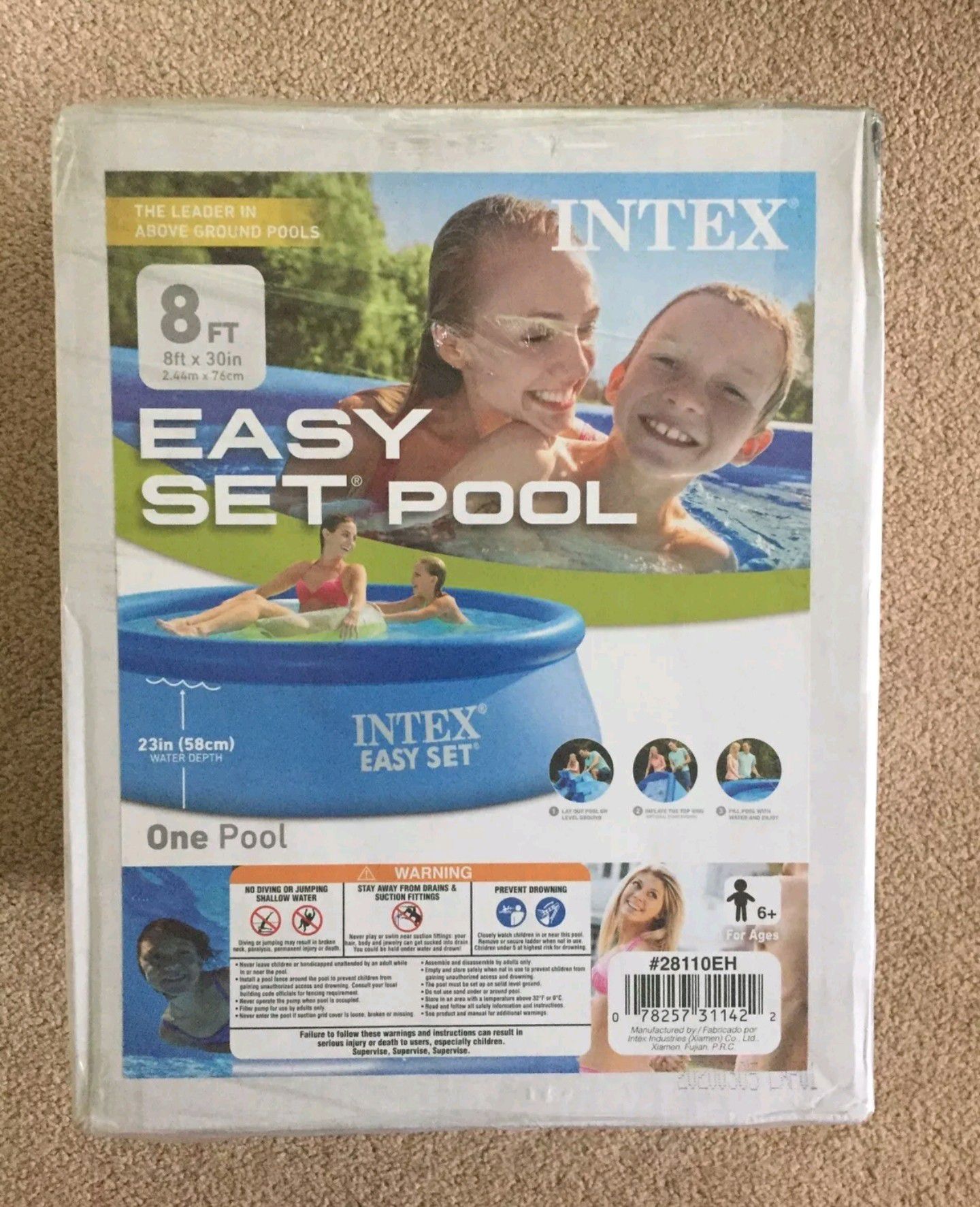 Intex 8x30 Easy Set Pool Swimming Pool