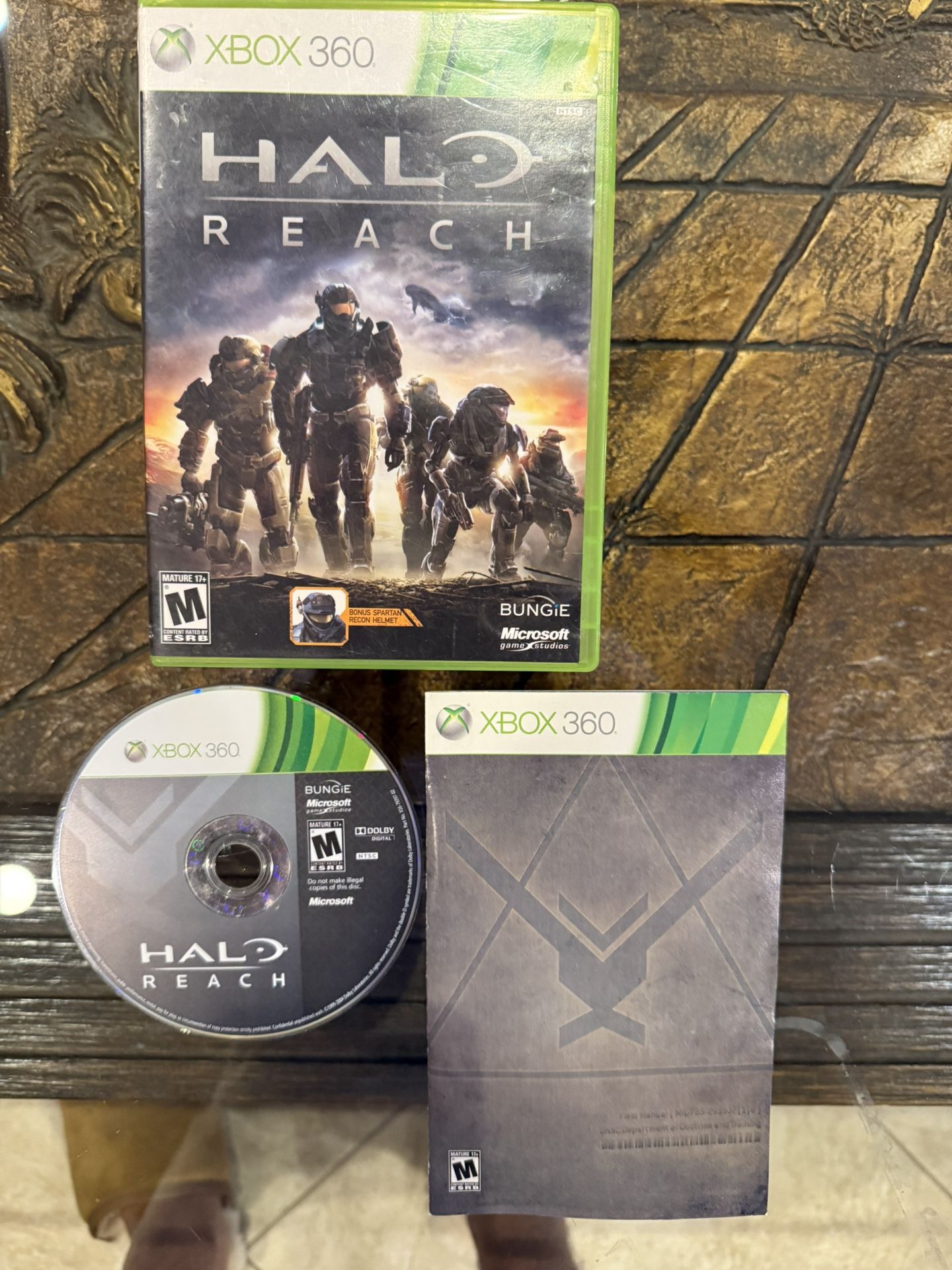 Halo Reach Xbox 360 CIB Game Microsoft Xbox 360 Complete with Manual