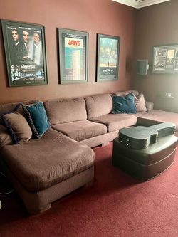 Maroon couch