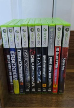 Xbox 360 Games Lot – 10 Games – GTA, Red Dead Redemption GOTY, Halo 4, Gears & More