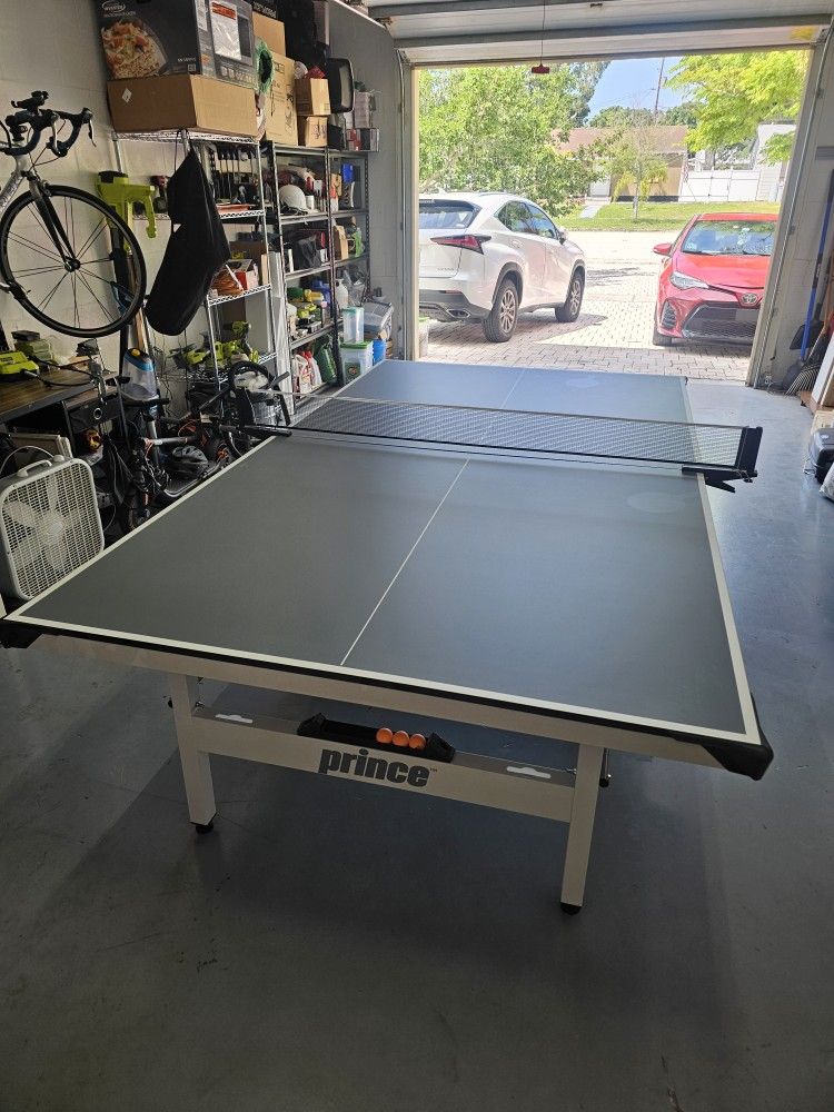 Tournament Size Ping Pong Table