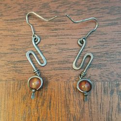 Vintage Sterling Silver Earrings 