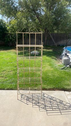 metal shelf