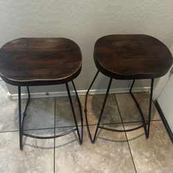 Wood Stools 