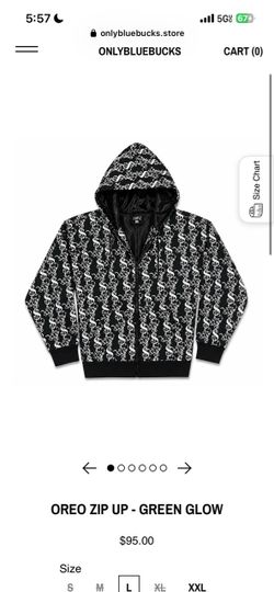 OnlyBlueBucks Oreo zip up