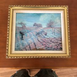 Camille Pissarro Giclee Painting With Frame