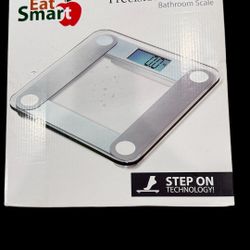 EatSmart ESBS-Precision Digital Bathroom Scale - Silver New