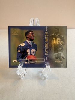1998 SP Authentic - Future Watch Randy Moss #18 /2000 🔥Rare🔥 (RC)