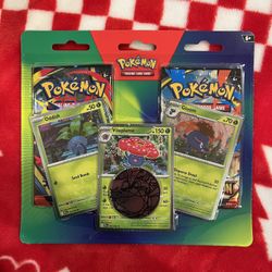 Pokemon Mega Evolution Vileplume 2-Booster Blister Pack [2 Booster Packs, 3 Foil Promo Card & Coin]