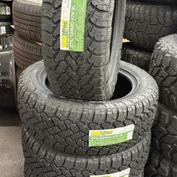 4 BRAND NEW TIRES 275/55r20