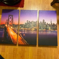 Three Piece Canvas