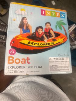 Boat swimming