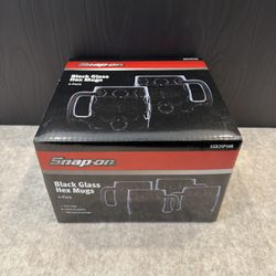 Snap On Black Hex Mugs SSX25P108