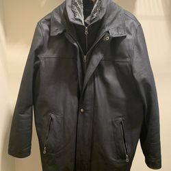 Black Buffalo Leather Jacket