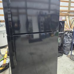 Black Kenmore Refrigerator 