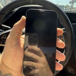 iPhone 13 Pro Cracked Screen Otherwise Works Great 