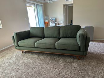 OBO**MCM ARTICLE Timber 90" Sofa - Olio Green