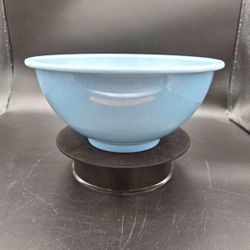 Vintage Texas Ware Style A-118 Blue Confetti Melmac Mixing Bowl 10" USA