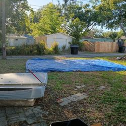 20 Ft By 15 Ft Blue Tarp